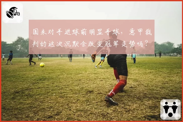 国米对手进球前明显手球，意甲裁判的这次沉默会改变冠军走势吗？