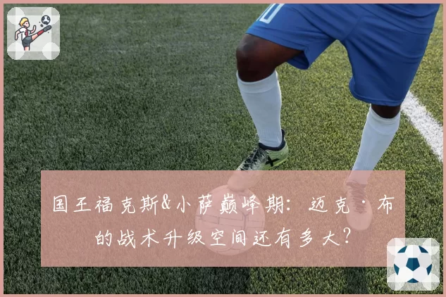 国王福克斯&小萨巅峰期:迈克·布朗的战术升级空间还有多大?